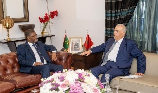 Rabat | Laftit reçoit le ministre délégué mauritanien chargé de la Décentralisation et du Développement local
