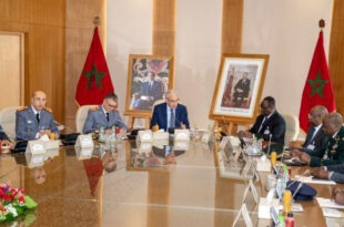 Coopération Militaire | Le Ministre de la Défense de la Côte d’Ivoire reçu par Loudyi