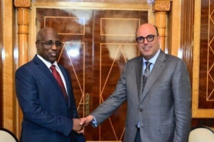 Ould Errachid s’entretient avec le président de l’Assemblée nationale de la République du Tchad