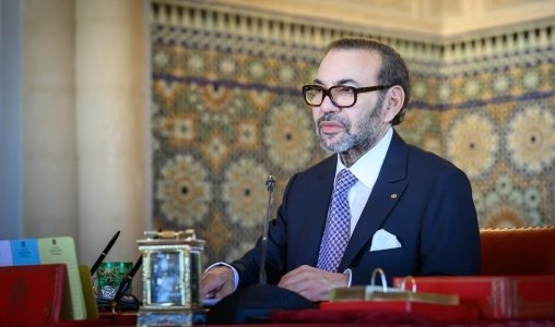 Sa Majesté le Roi Mohammed VI préside un Conseil des Ministres