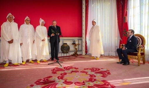 SM le Roi reçoit trois nouveaux membres du Conseil Supérieur du Pouvoir Judiciaire