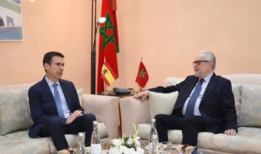 Le secrétaire général du Gouvernement reçoit le nouvel ambassadeur d’Espagne au Maroc