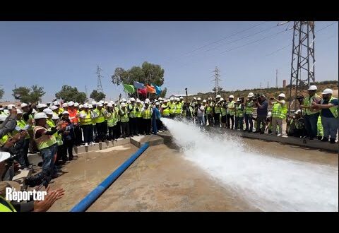 OCP Green Water | Le Pipeline Jorf Lasfar-Khouribga, long de 203 kilomètres, entre en service