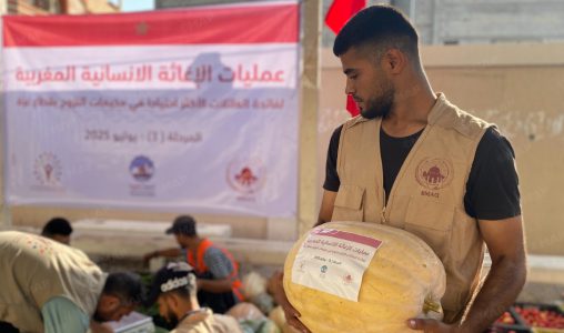 L’Agence Bayt Mal Al-Qods Acharif lance la 3e phase de sa campagne d’aide humanitaire dans la bande de Gaza