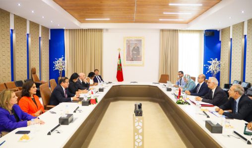 Baraka s’entretient avec le président du Congrès de la République du Pérou