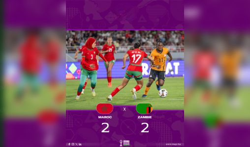 CAN féminine | Le Maroc tire son épingle du jeu face à la Zambie (2-2)