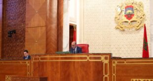 Message de fidélité et de loyalisme à SM le Roi du président de la Chambre des conseillers