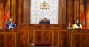Message de fidélité et de loyalisme à SM le Roi du président de la Chambre des représentants