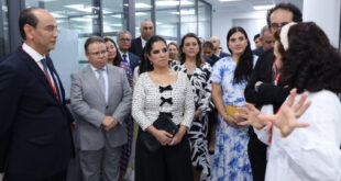 La Première Dame du Salvador visite le Centre Mohammed VI de la Recherche et de l'Innovation à Rabat