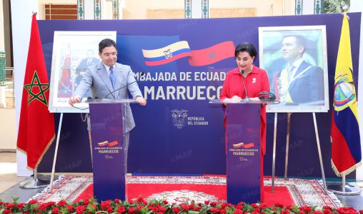 Maroc | Inauguration de l’ambassade de la République d’Équateur à Rabat