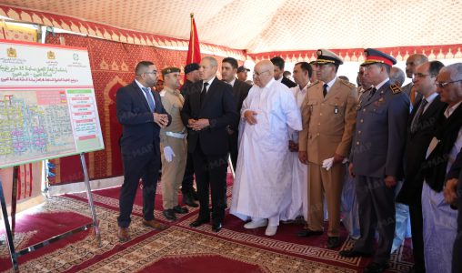 Laâyoune | Lancement de projets d’infrastructures urbaines et sportives pour un investissement de 130 MDH