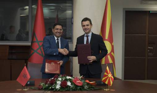 Le Maroc et la Macédoine du Nord consolident leur coopération par la signature de nouveaux accords