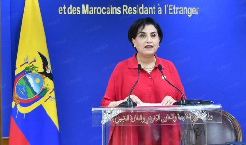 Mme Sommerfeld | L’Équateur et le Maroc déterminés à impulser leur coopération économique