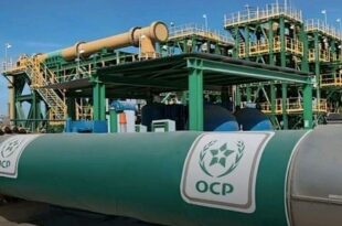 OCP Green Water annonce la mise en service du pipeline reliant Jorf Lasfar à Khouribga