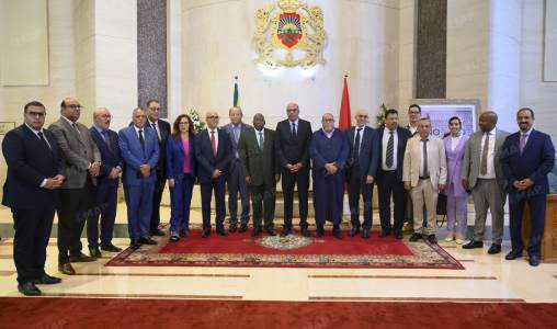 Ould Errachid reçoit l’ancien président d’Afrique du Sud et leader du parti MK, Jacob Zuma