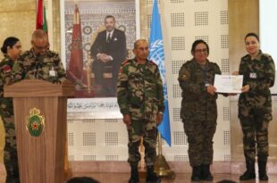 FAR | Clôture à Agadir de la formation dédiée aux femmes dans les missions de paix de l'ONU