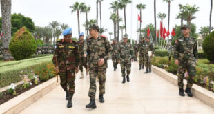 L’inspecteur général des FAR Mohammed Berrid reçoit à Agadir le commandant de la force MINURSO