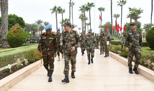 L’inspecteur général des FAR Mohammed Berrid reçoit à Agadir le commandant de la force MINURSO