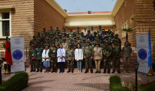 Agadir | 23 femmes militaires de 14 pays s’entraînent pour les opérations de paix de l’ONU