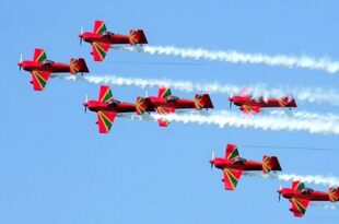 Fête de la Jeunesse | Spectacle aérien exceptionnel de la FRA "Marche Verte" à M’diq et Martil