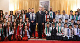 SAR le Prince Héritier Moulay El Hassan reçoit les enfants maqdessis au Palais Royal de Tétouan