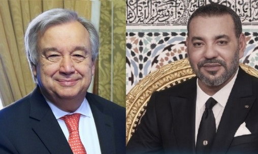 SM le Roi reçoit un message de félicitations du SG de l’ONU à l’occasion de la Fête du Trône