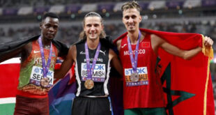 Mondiaux d’athlétisme (3000 m steeple) | Soufiane El Bakkali remporte la médaille d’argent