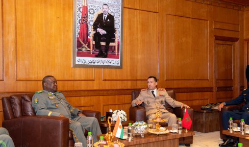 L’Inspecteur Général des FAR, M.Berrid s’entretient avec le Chef d’Etat-Major des Armées du Niger