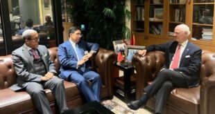 Nasser Bourita tient une séance de travail à New York avec l’Envoyé Personnel du SG de l’ONU pour le Sahara
