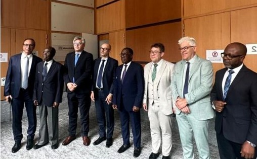 Bruxelles | M. Amara participe à la 1er réunion du Bureau de l’UCESIF sous présidence ivoirienne