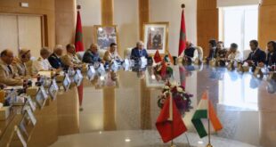 Rabat | Abdeltif Loudyi reçoit le ministre de la Défense de la République de l’Inde
