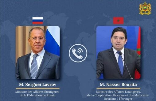 Maroc-Russie | Entretien téléphonique entre Nasser Bourita et Sergueï Lavrov