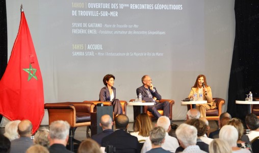 La stratégie africaine du Maroc hautement saluée aux Rencontres géopolitiques de Trouville (Mme Sitail)