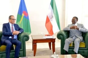 Le Président de la République de Guinée Équatoriale reçoit en audience M. Amara