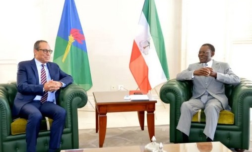 Le Président de la République de Guinée Équatoriale reçoit en audience M. Amara