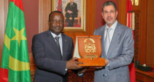 Mohamed Abdennabaoui s’entretient à Rabat avec le ministre mauritanien de la Justice