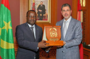 Mohamed Abdennabaoui s’entretient à Rabat avec le ministre mauritanien de la Justice