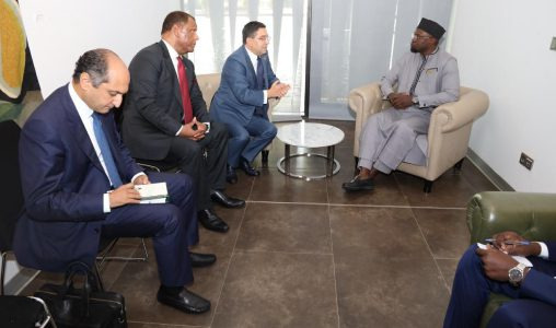 Dakar | Le Premier ministre sénégalais Ousmane Sonko reçoit M. Nasser Bourita