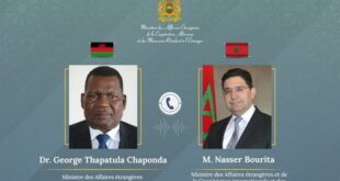 Sahara Marocain | Le Malawi reitère son soutien constant à l’intégrité territoriale du Royaume