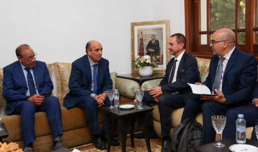 Le président du CORCAS reçoit une délégation de l’intergroupe parlementaire italien de “Soutien à l’initiative d’Autonomie au Sahara”