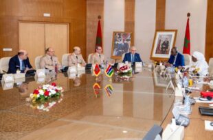 M. Abdeltif Loudyi reçoit le ministre de la Défense de la République de la Gambie