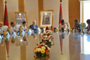 Abdeltif Loudyi reçoit à Rabat la ministre libérienne de la Défense Nationale