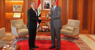 M. Abdennabaoui s’entretient avec le président de la Commission Fédérale d’Intégrité d’Irak
