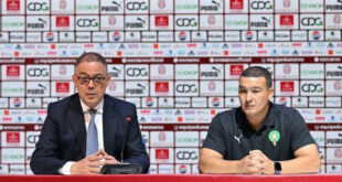 Mondial U17 | Lekjaa appelle les joueurs à donner le meilleur d'eux-mêmes pour décrocher le titre