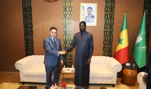 Nasser Bourita reçu en audience à Dakar par le président de la République du Sénégal, Bassirou Diomaye Faye