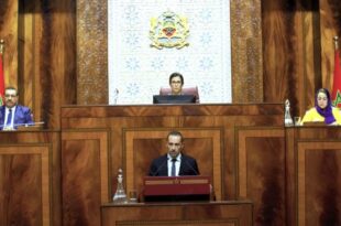 M. Tahraoui présente le bilan du programme de réduction des disparités spatiales et sociales en milieu rural