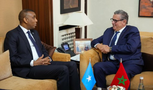 Le Chef du gouvernement, M. Akhannouch s’entretient à Rabat avec le Premier ministre somalien