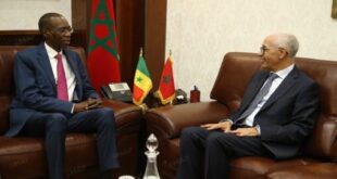 Talbi Alami s’entretient à Rabat avec le ministre sénégalais des Affaires étrangères