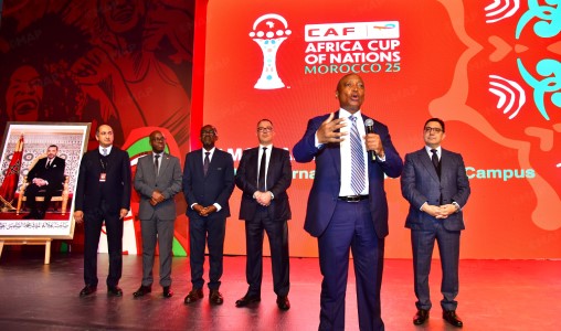 CAN 2025 | Inauguration à Rabat de la Fan Zone AMCI dédiée aux étudiants internationaux