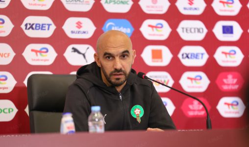CAN Maroc | “Nous allons donner le maximum pour remporter la CAN” (Walid Regragui)